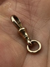 ANTIQUE 9CT GOLD DOG CLIP FOR