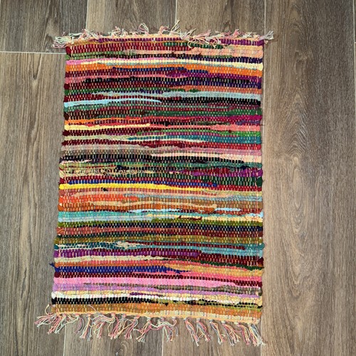 Chindi rag rug - rag,