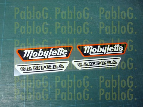 Mobylette campera decal set - decal,
