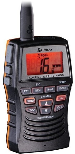 Cobra floating handgheld - handgheld, vhf