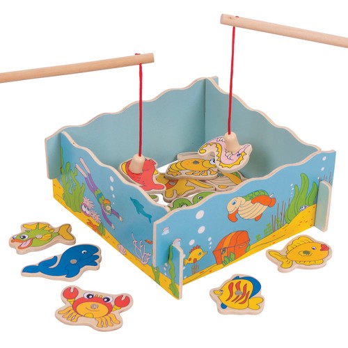Bigjigs toys wooden magnetic - wooden,
