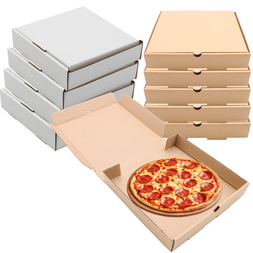 Cardboard pizza boxes to - pizza, 7"