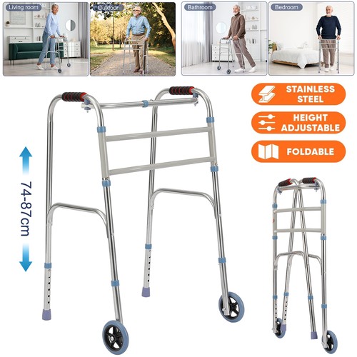 Folding walking frame - walking,