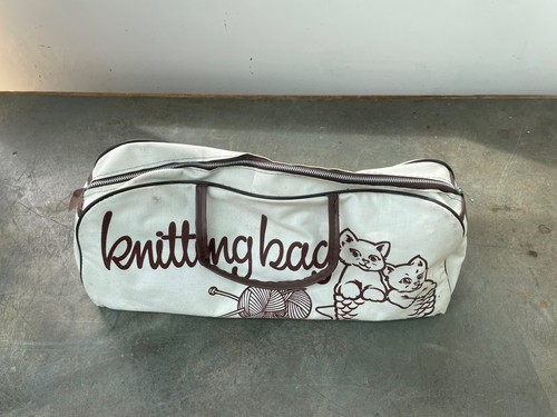 Vintage 1970 knitting bag - vintage, 1970's