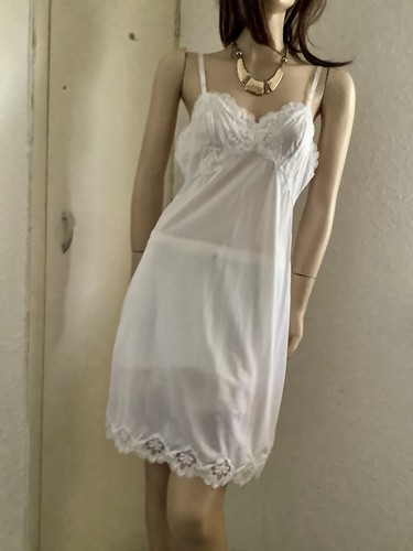 Vtg wolsey white slippery - vtg,