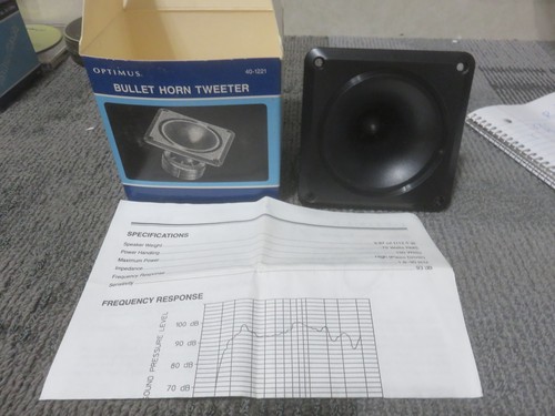 Radio shack bullet horn - radio,