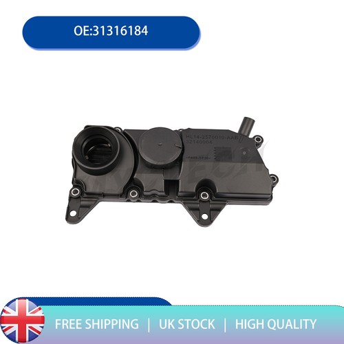 Valve cover with gasket - with, fits