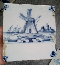 Antique Dutch Blue & White