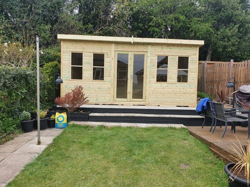 14x10 summer house - house, garden