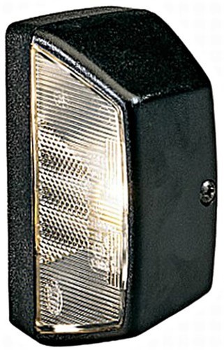 Hella license plate light - , left