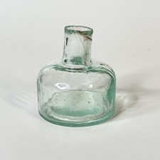 Glass Vintage Ink Well. Small