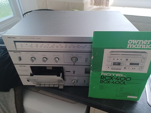 Vintage rotel 400 hifi - rotel,