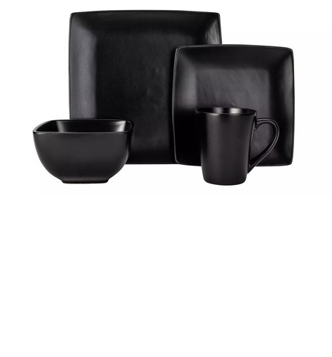Pcs square dinner set - 16,