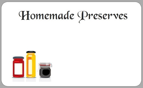 Homemade preserves stickers - preserves,