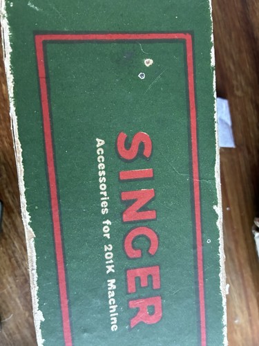 Singer sewing machine 201k - singer,
