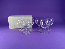 Galway Irish Crystal Clarity Brandy (set of 6)