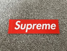 1x Authentic Supreme Box Logo