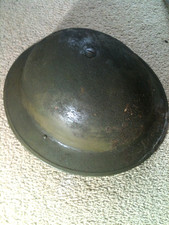 British Helmet, WW2, partially lined, no chin strap, ok condition, 1939 