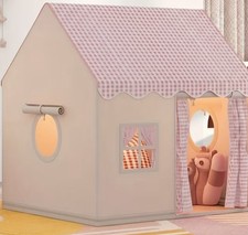 Large Pink and Cream Check