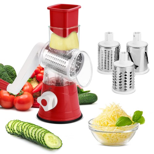 Rotary vegetable shredder - shredder, 3