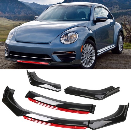 Gloss black red - front, bumper