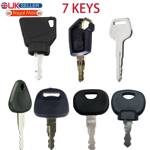 Key master plant excavator - key,