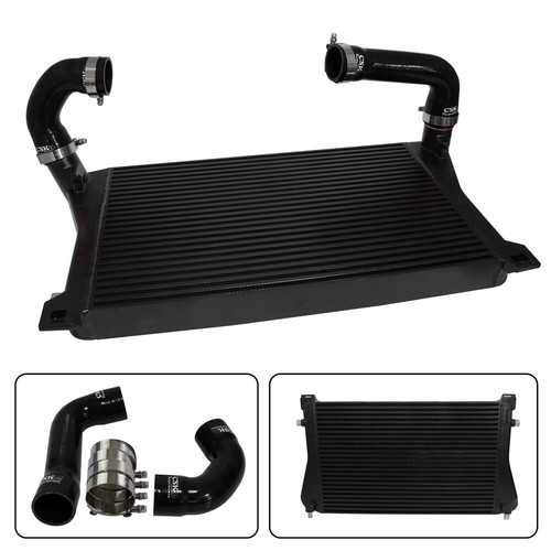 Black intercooler pipe kit - black, +pipe