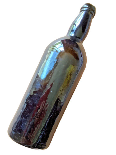 Old wine bottle large - old,