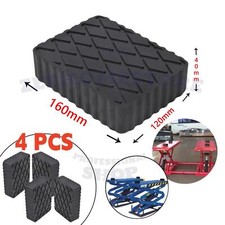 Set of 4 Rubber Blocks 160x120x40 mm Jacking Beam Rubber Support Block Universal