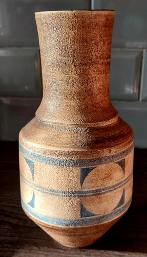 Troika retro urn vase - troika, blue