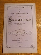 Rare 1870 The New Constitution
