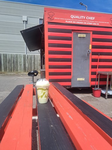 Food kiosk for - , in
