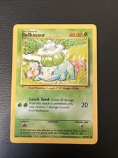 Pokémon TCG Bulbasaur Base