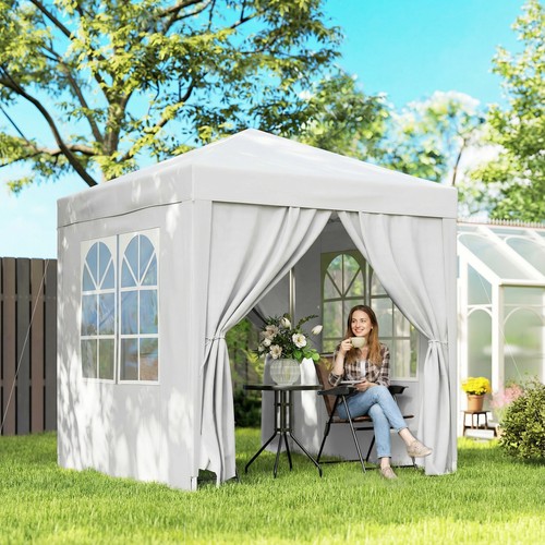 2x2m pop gazebo with sides - gazebo,