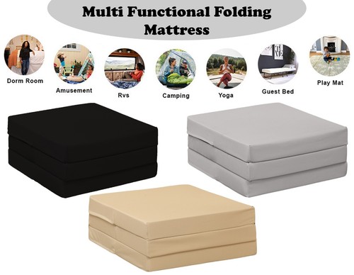 Fold out bed cube mattress - bed,
