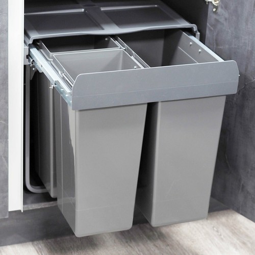 600mm under counter bin pull - 600mm,