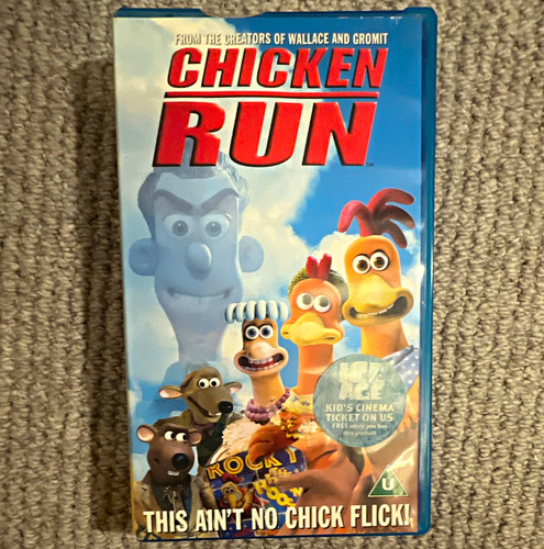 Universal chicken run vhs pal - run,