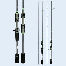 Fishing Rod Spinning Casting Rods Lure Carbon Fiber Ultra Light Fast Action Pole