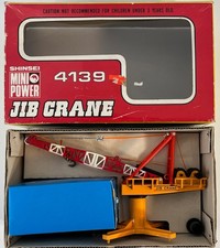Shinsei Mini Power 4139 Jib Crane 1:70 Scale Mini Power Complete In Box