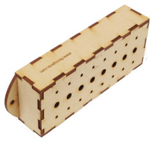 Switch box model railway layout control panel diorama mimic board