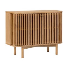 Oak Sideboard Slatted Linea
