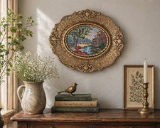 Vintage Needlepoint Tapestry -