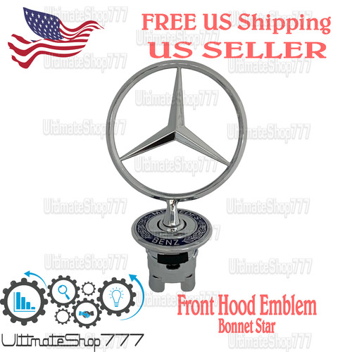 Front hood emblem ornament - ornament, for