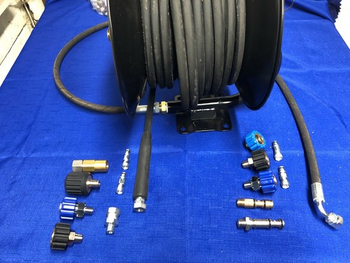 Wall mounted hose reel - hose,