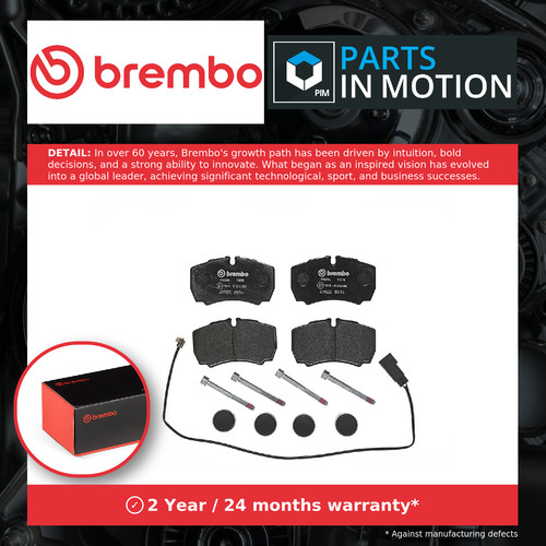 Brake pads set rear - rear, p24084