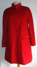 Vintage 1990s Red wool coat