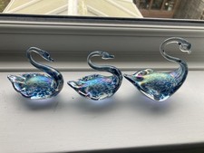 Vintage Heron Glass Iridescent