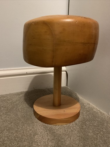 Wooden hat block millinery