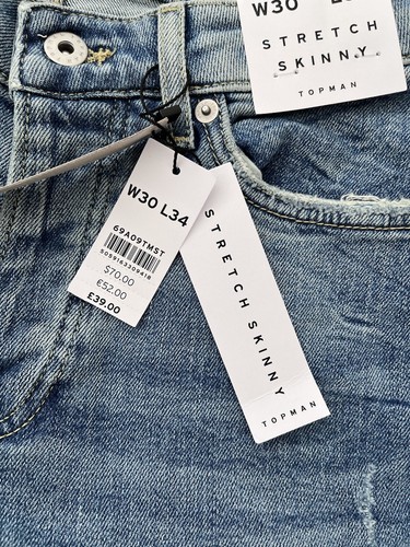 Topman mens stretch skinny - topman,