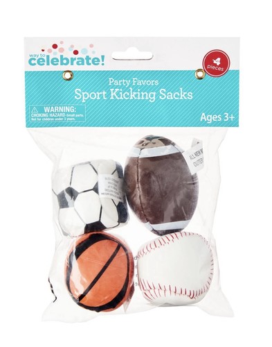 Multi color sport hacky sack - sport,